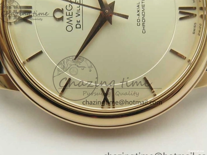 0119 Practical De Ville RG MKF 1:1 Best Edition Silver Dial RG Markers on Brown Leather Strap MIYOTA 9015 V 8049